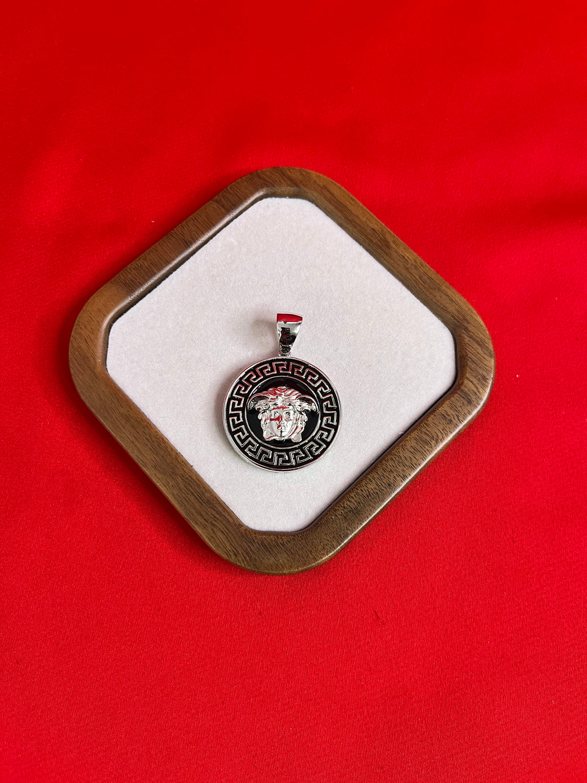 Pure Silver Versace Pendant