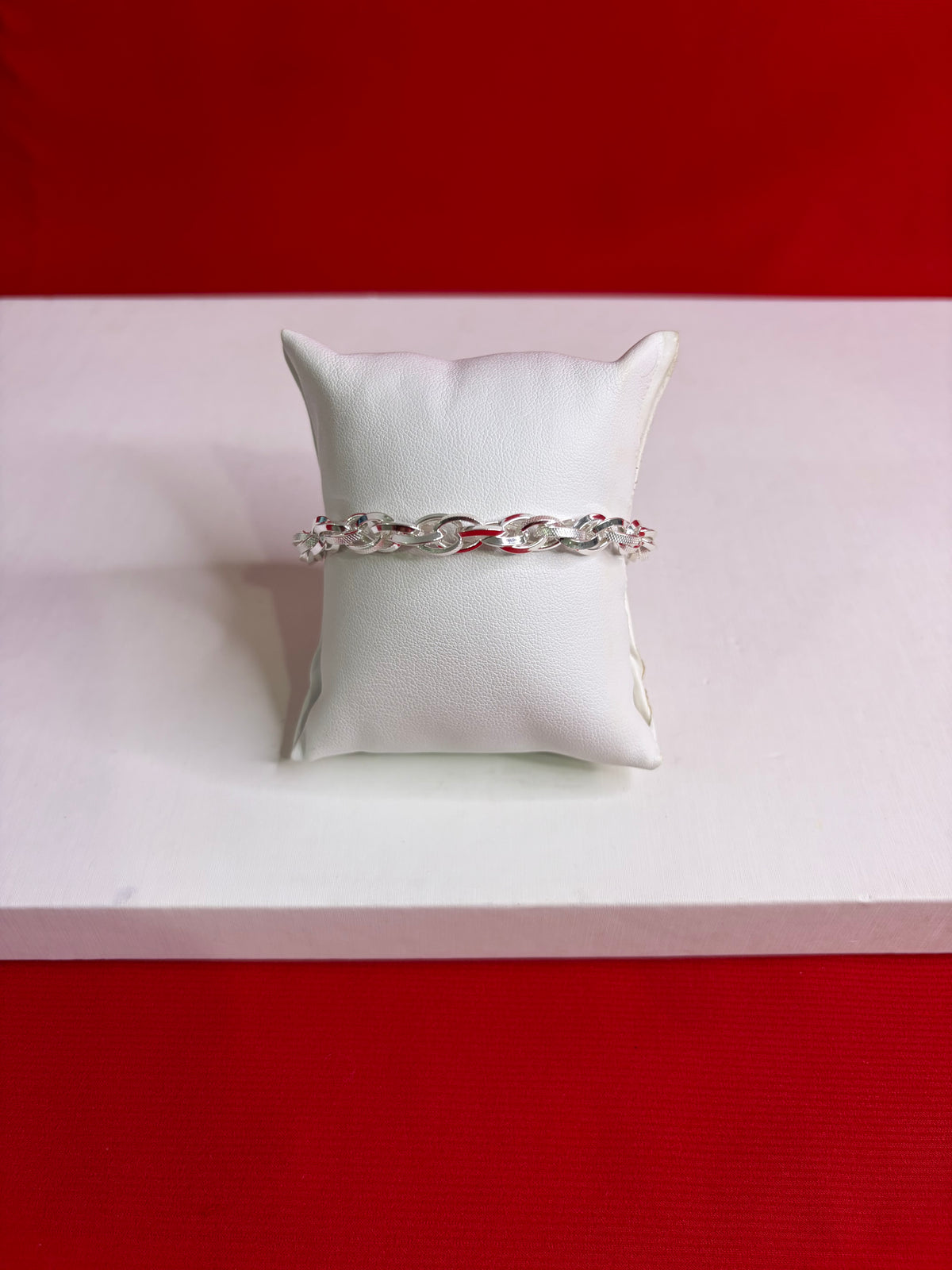 Men Pure Silver Bracelet (MB93)
