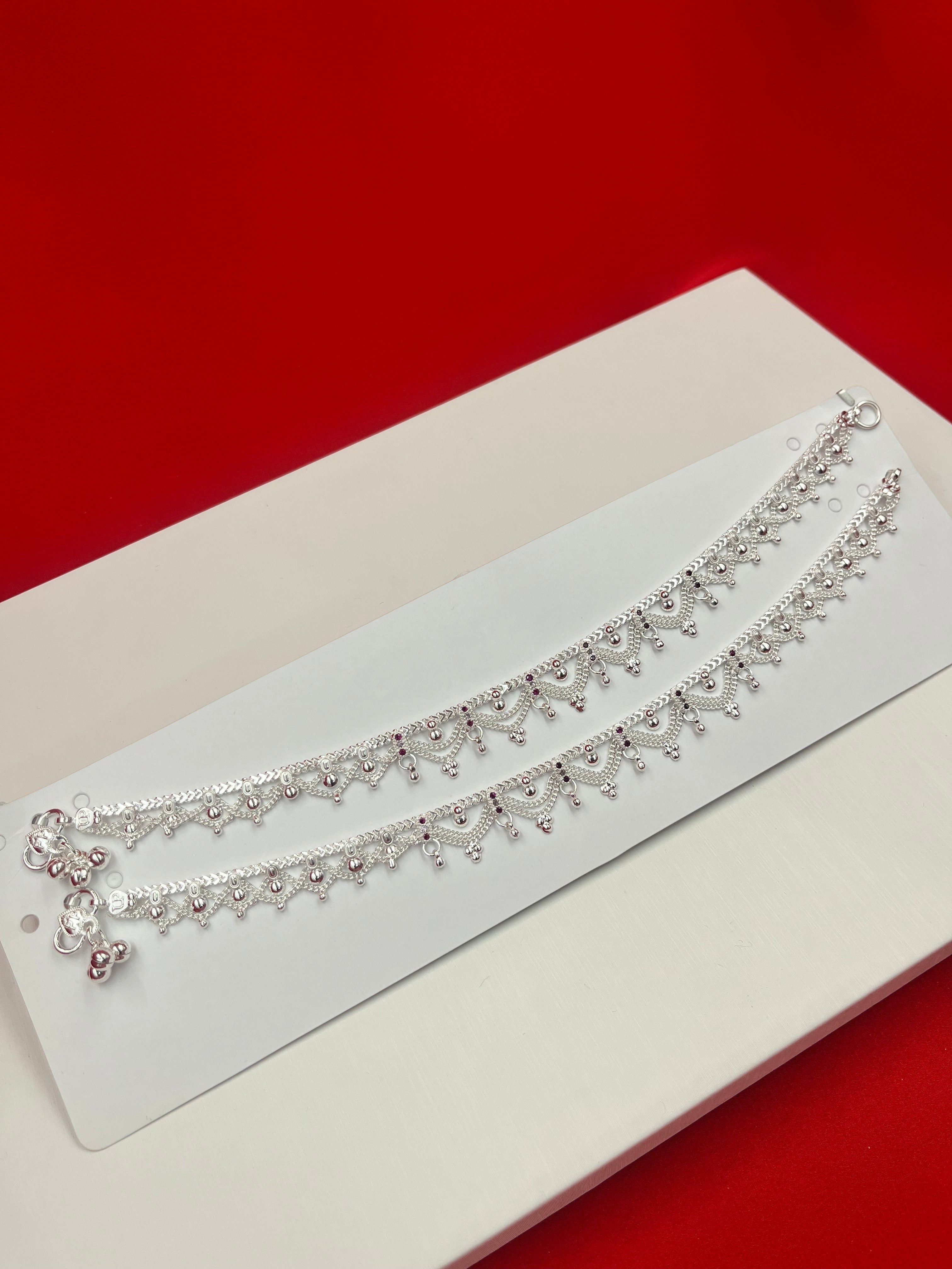 Pure Silver Anklets