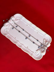 Pure Italian Silver Anklets (WA90)
