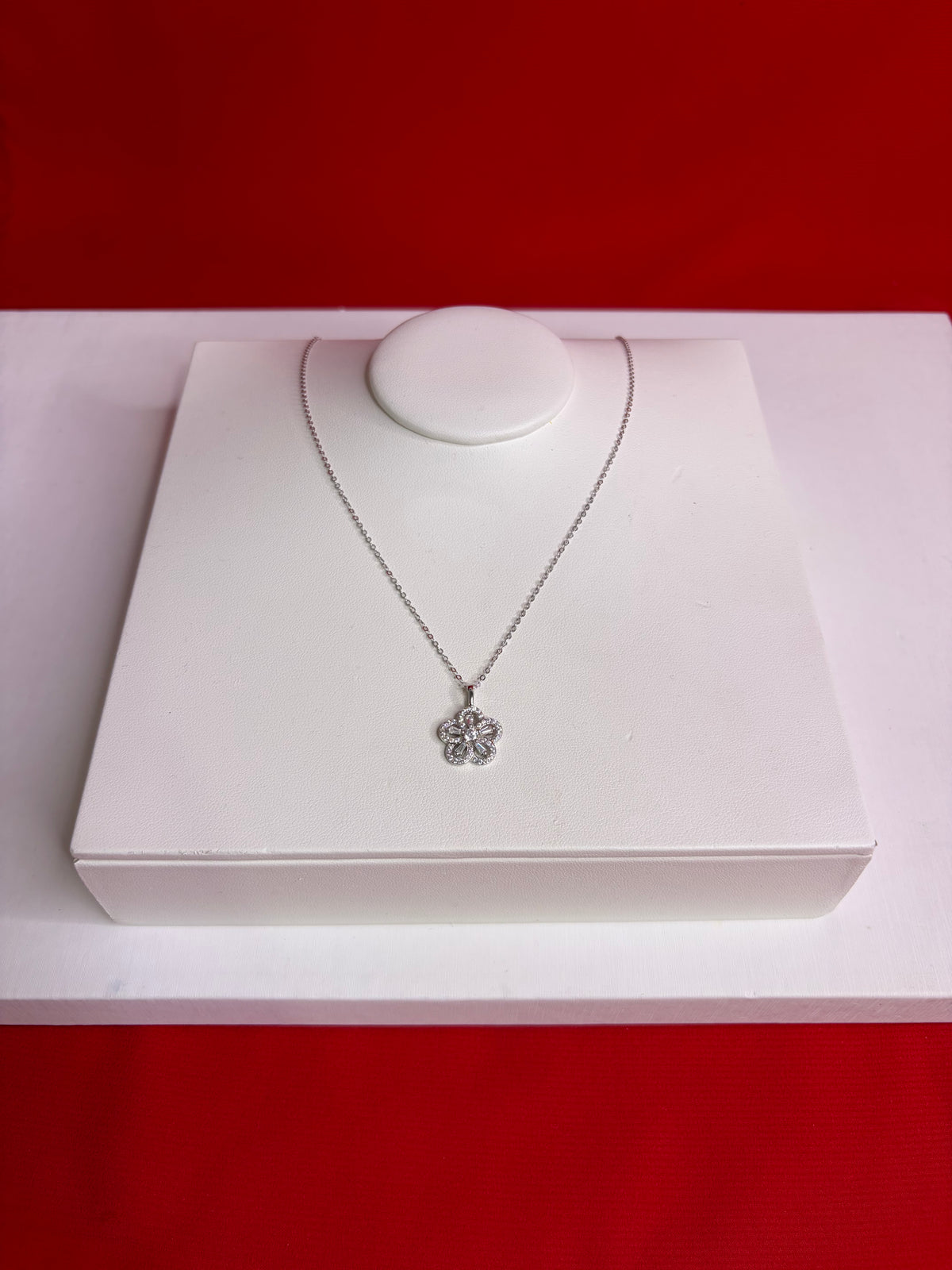 Pure Silver Pendant Necklace (WN170)