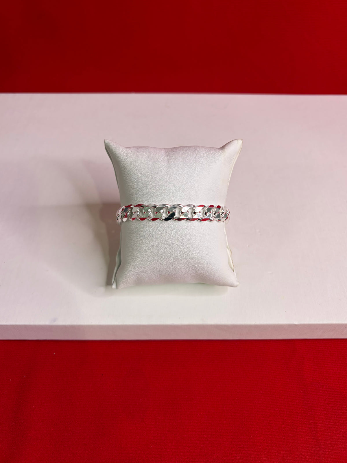 Men’s Pure Silver Cuban Bracelet (MB71)