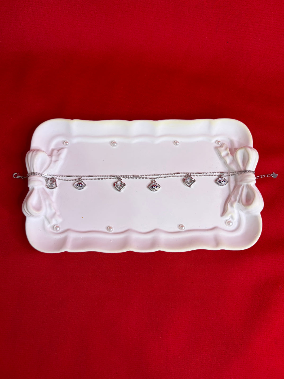 Pure Italian Silver Anklets (WA93)