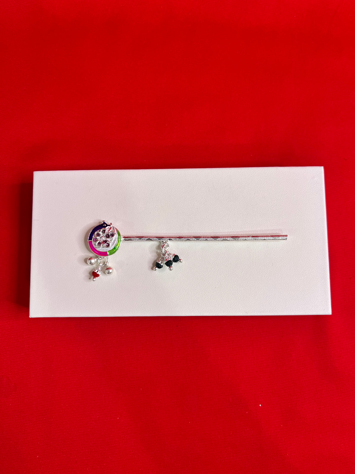 Pure Silver Laddu Gopal Bansuri 🪈