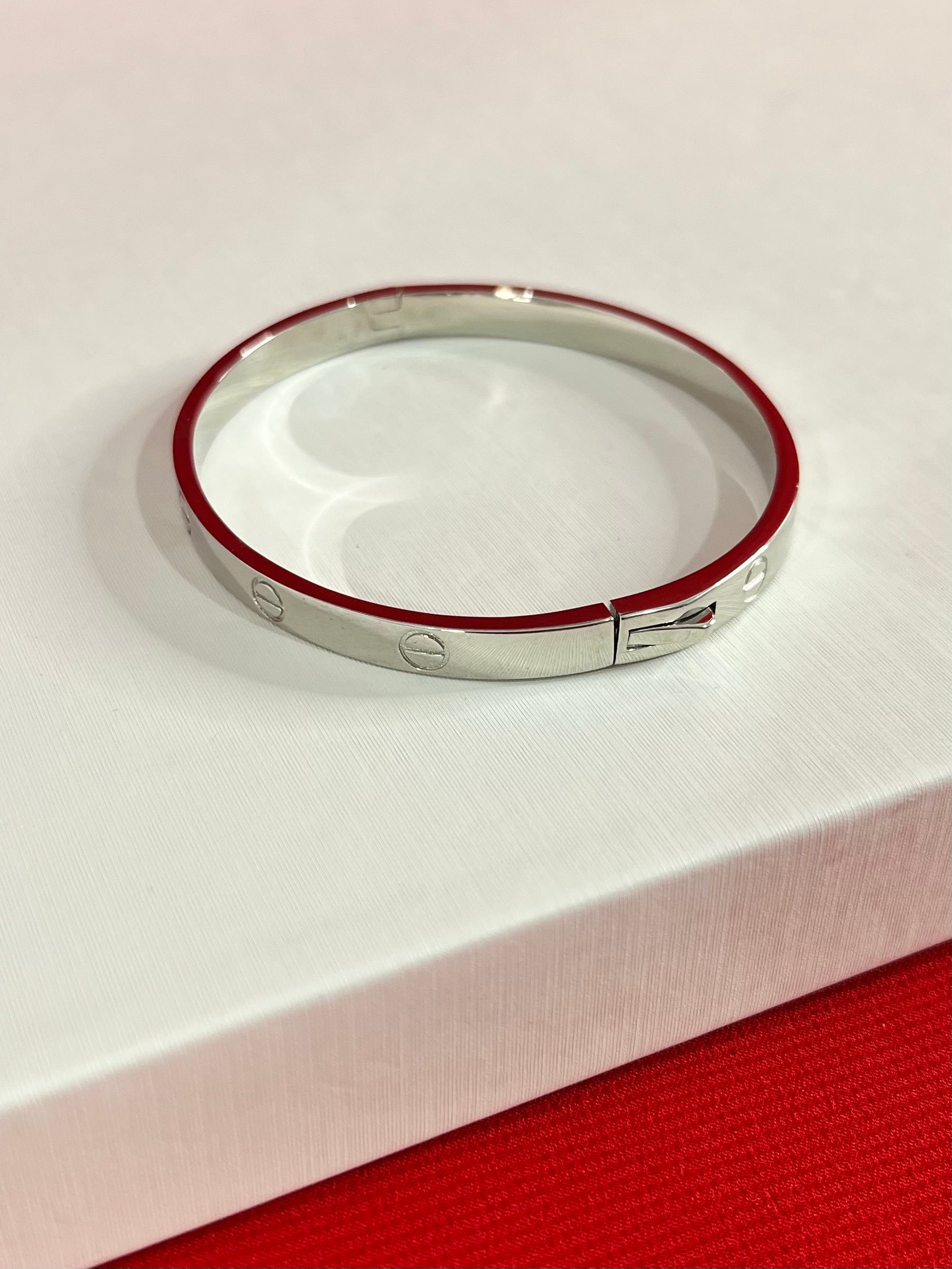 Cartier Pure Silver Bangel Bracelet 2.3
