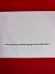 Fancy Pure Silver Bracelet (WB87)