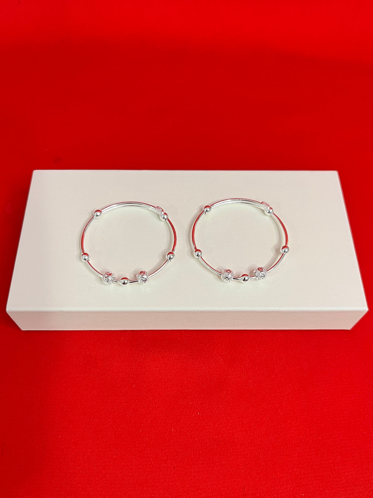 Pure Silver Kids Kangan 1.5