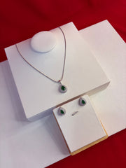 Pure Silver Pendant Set (WN207)