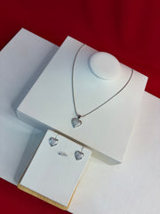 Pure Silver Pendant Set (WN226)