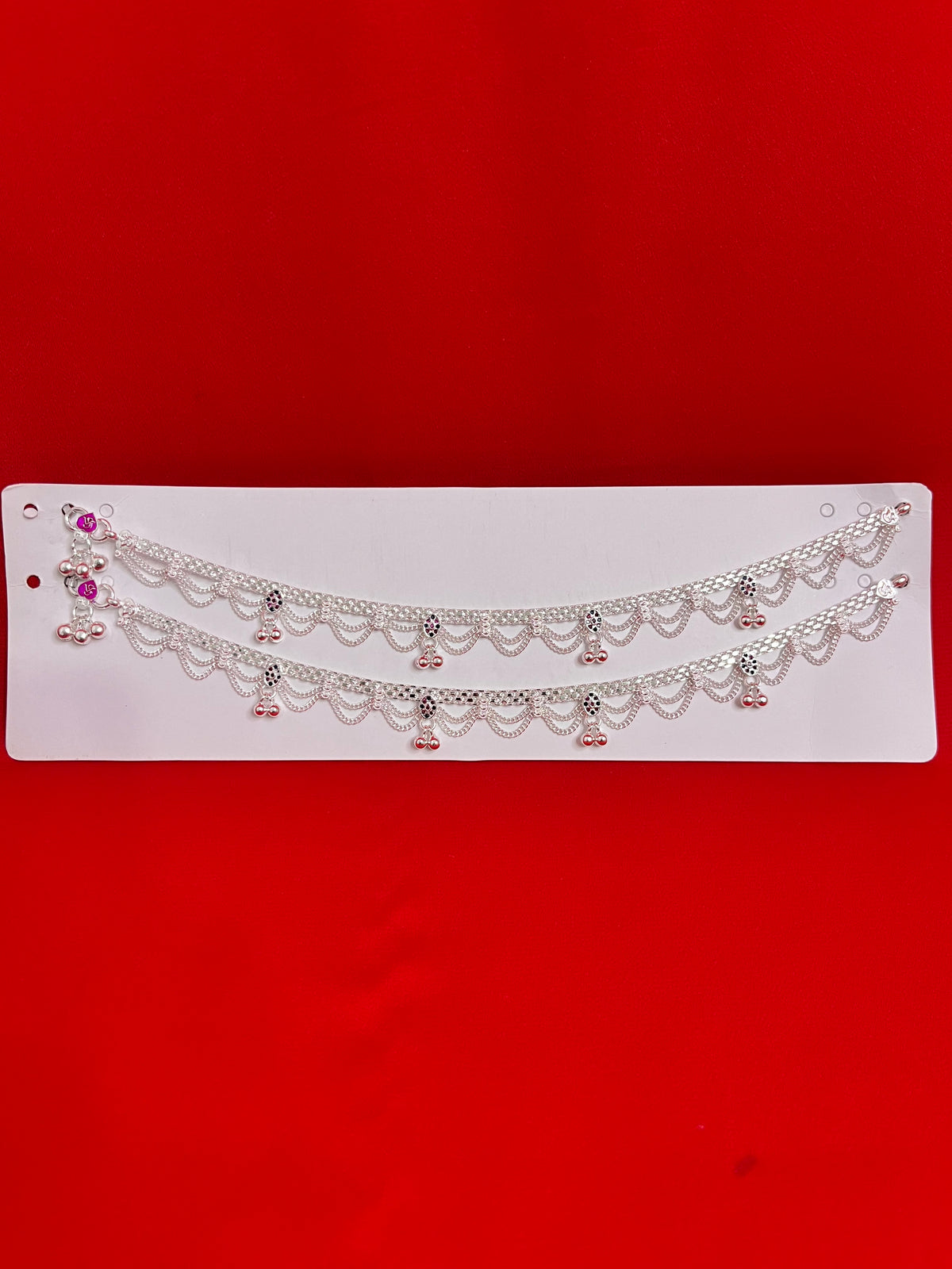 Pure Silver Anklets