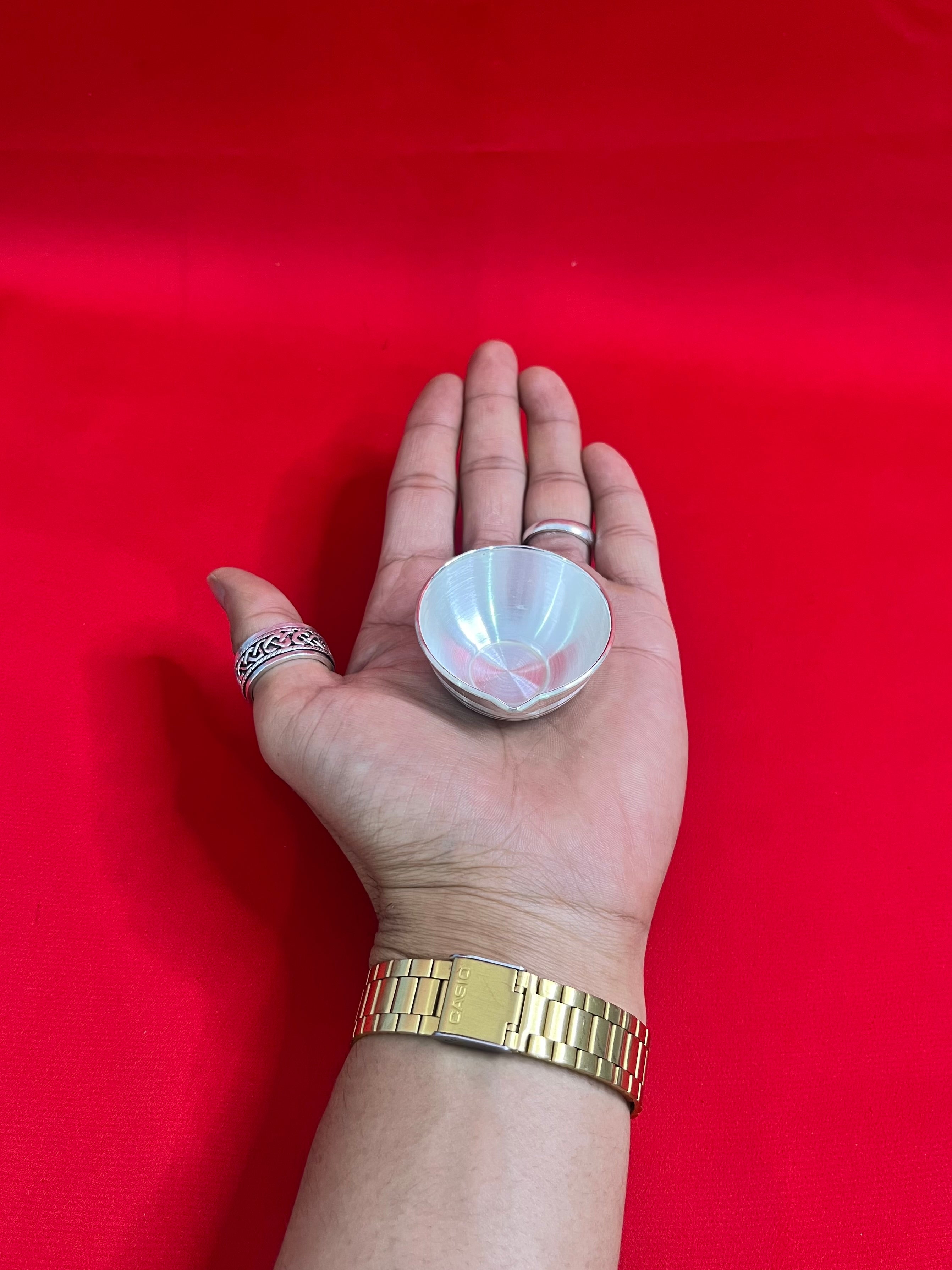 Pure Silver Diya
