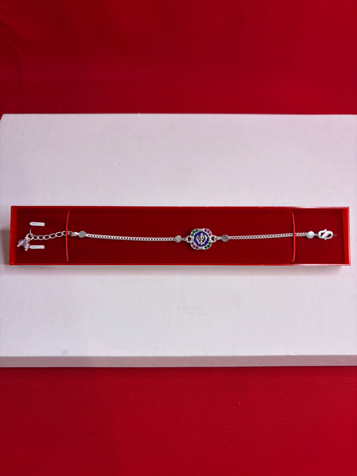 Pure Silver Rakhi Bracelet (SR10)