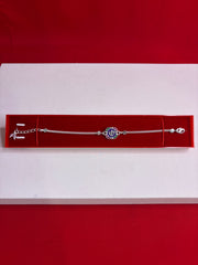 Pure Silver Rakhi Bracelet (SR10)