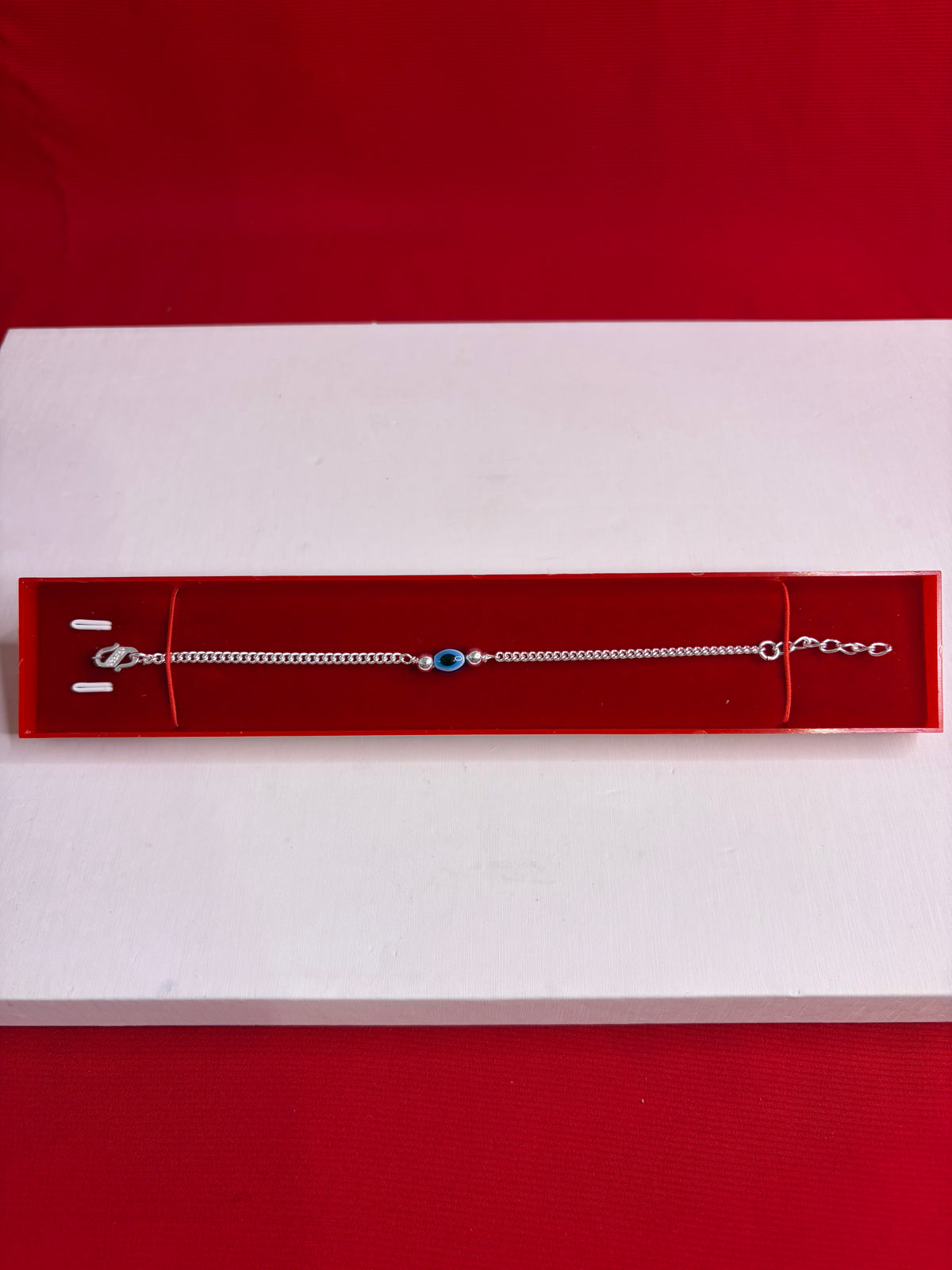 Pure Silver Rakhi Bracelet (SR7)