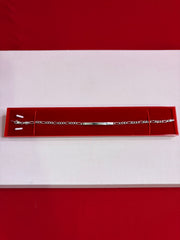 Pure Silver Rakhi Name Engraving Bracelet (NB21)
