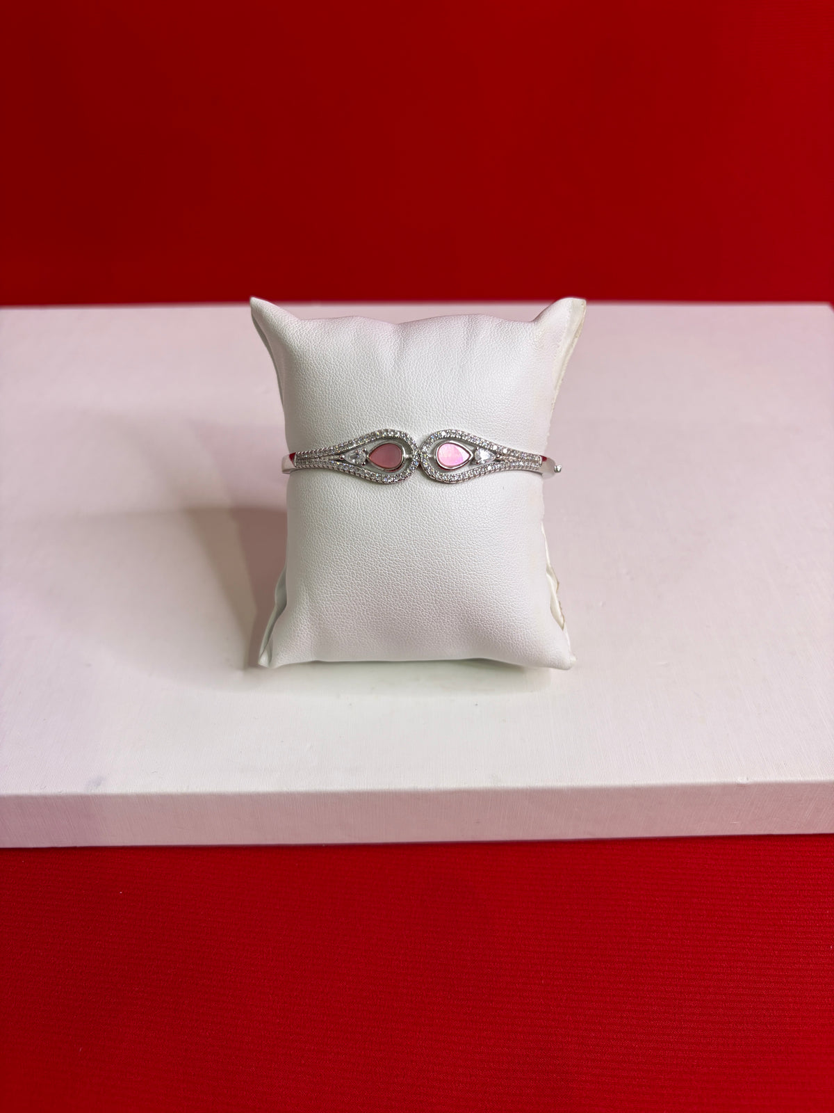 Women’s Pure Silver Bangle Bracelet (SB113)