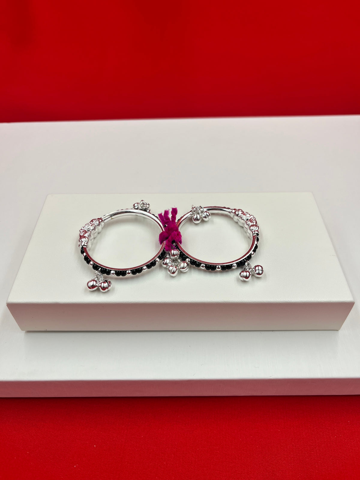 Pure Silver Baby Kangan 1.6 size