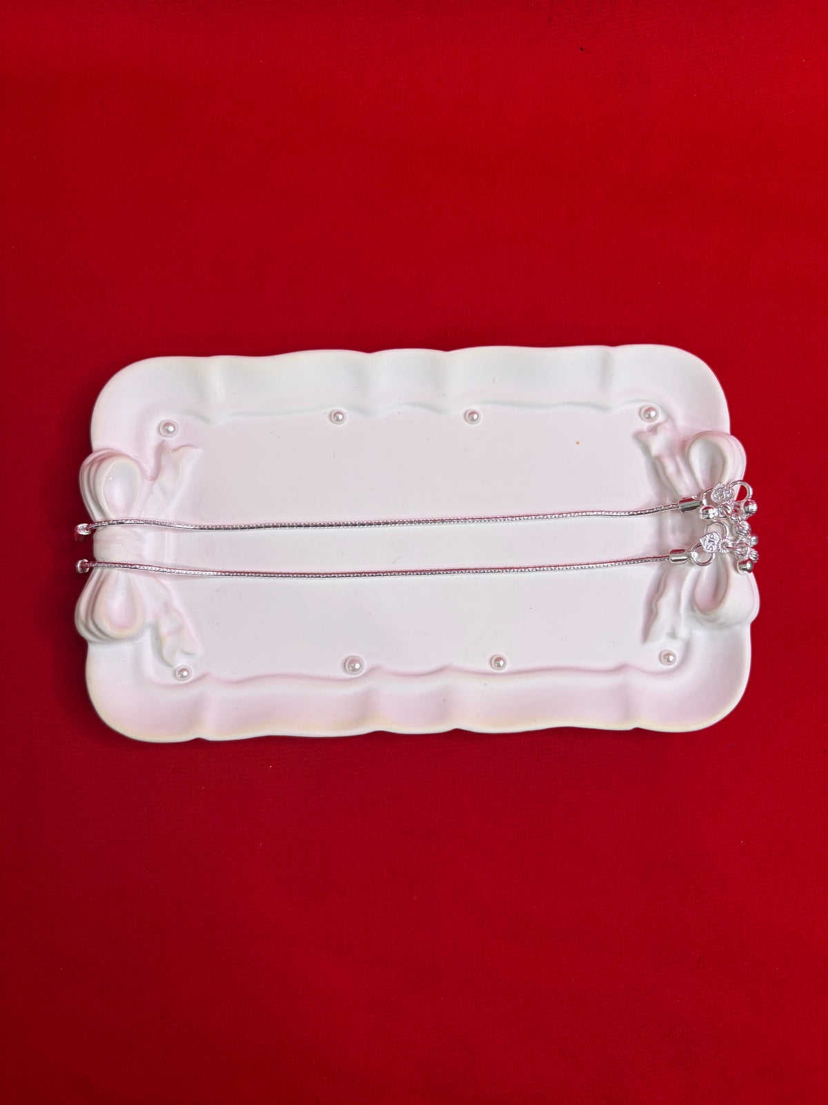 Pure Silver Kids Anklets 8.5 (KA70)