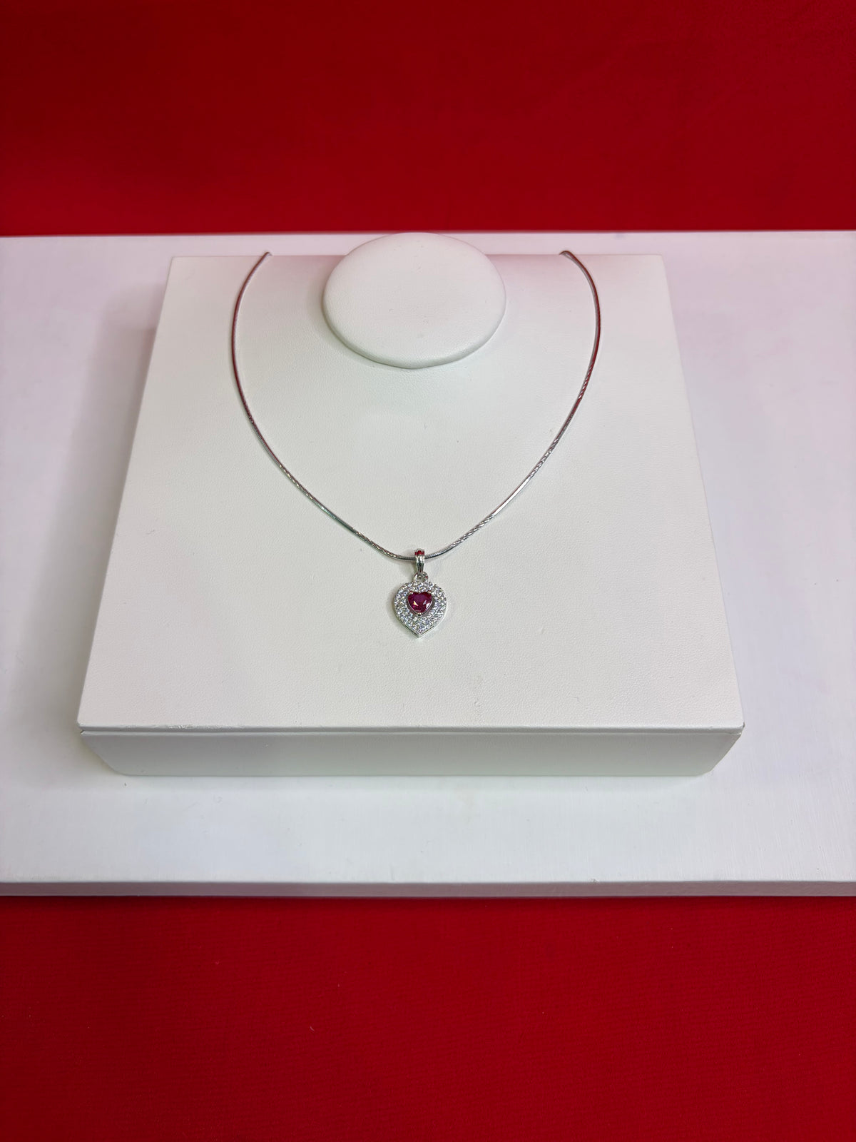 Pure Silver Pendant Necklace (WN100)