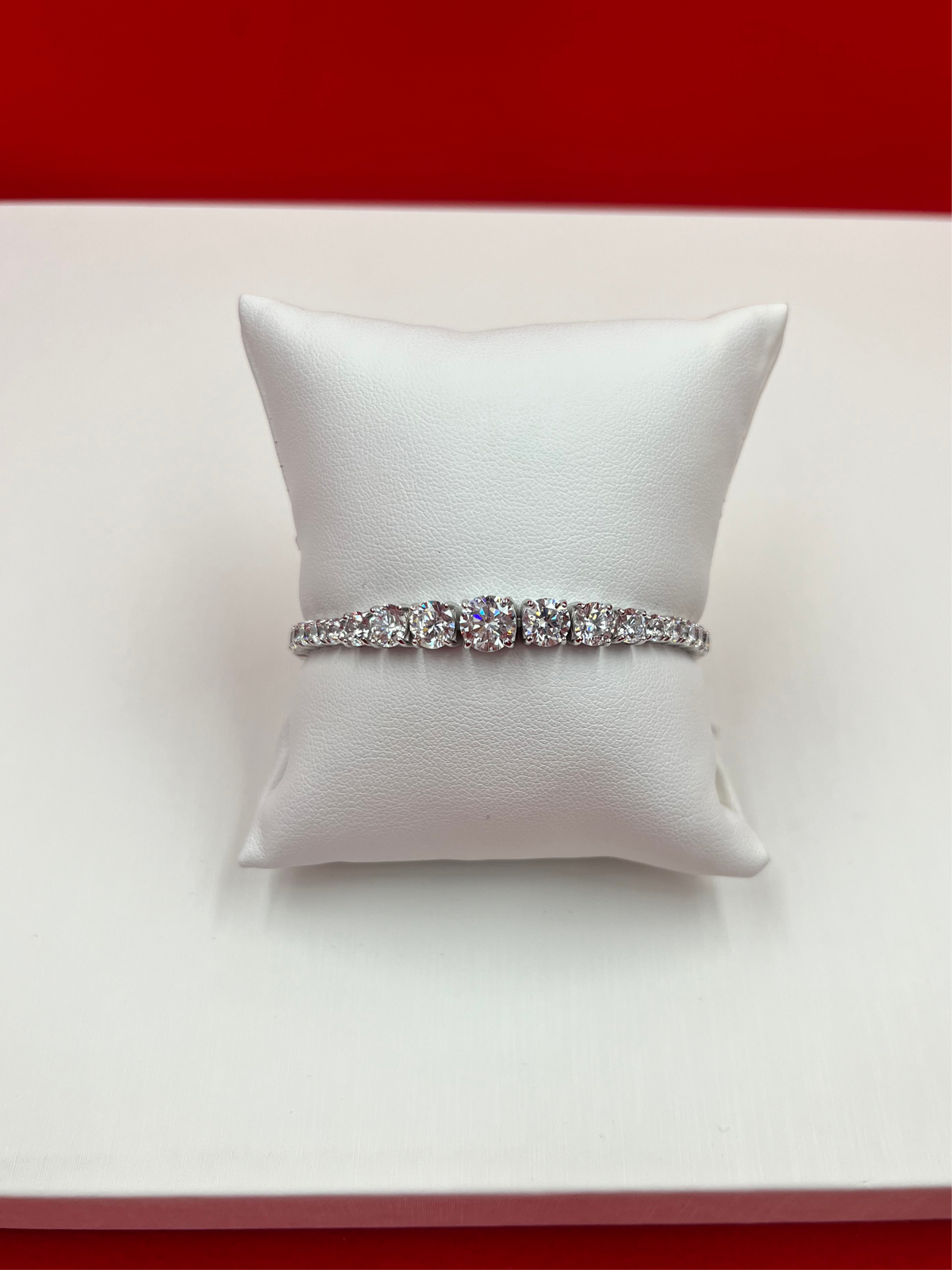 Tennis Pure Silver Bracelet