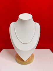 Pure Silver Chain 15.5” Gk42