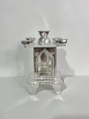 Pure Silver Puja Hatadi With 5 Diyas