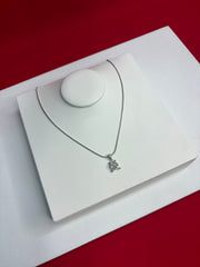 Pure Silver Pendant Necklace (WN202)