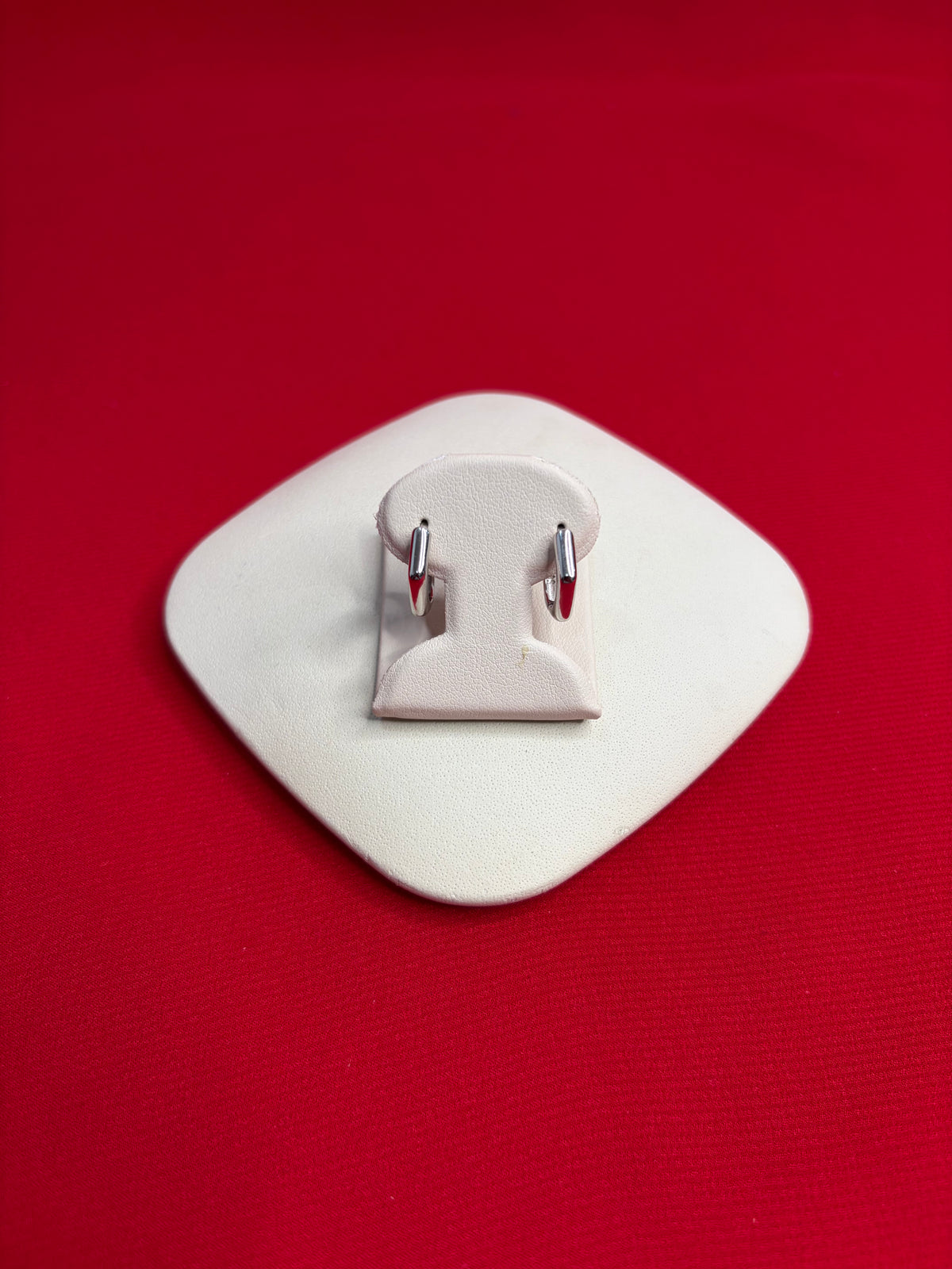 Pure Silver Hoops Earrings (HE113)