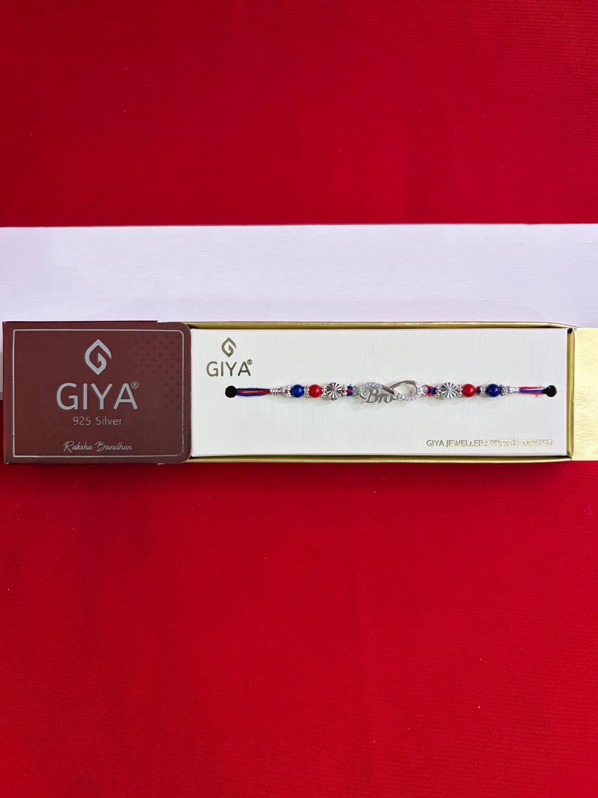 Pure Silver Bro Rakhi (TR1)
