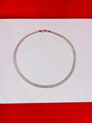 Cuban Pure Silver Chain 20” Sc94