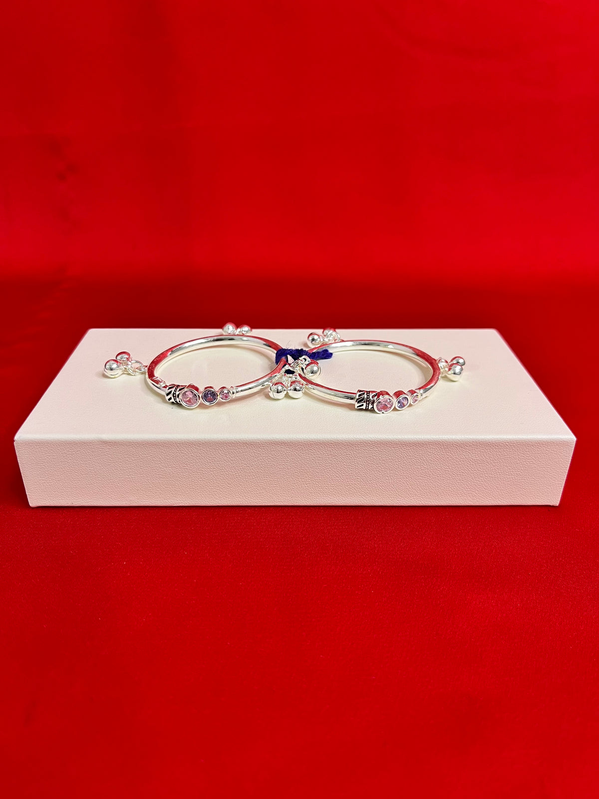 Pure Silver Kids Kangan 1.5