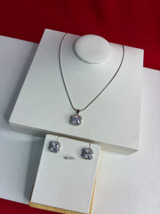 Pure Silver Pendant Set (WN236)