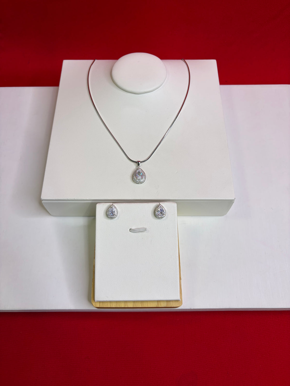 Pure Silver Pendant Set (WN142)
