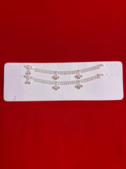 Pure Silver Anklets (6 Inch) (KA121)