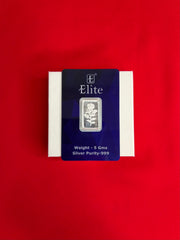 PURE SILVER 5 GRAMS COIN