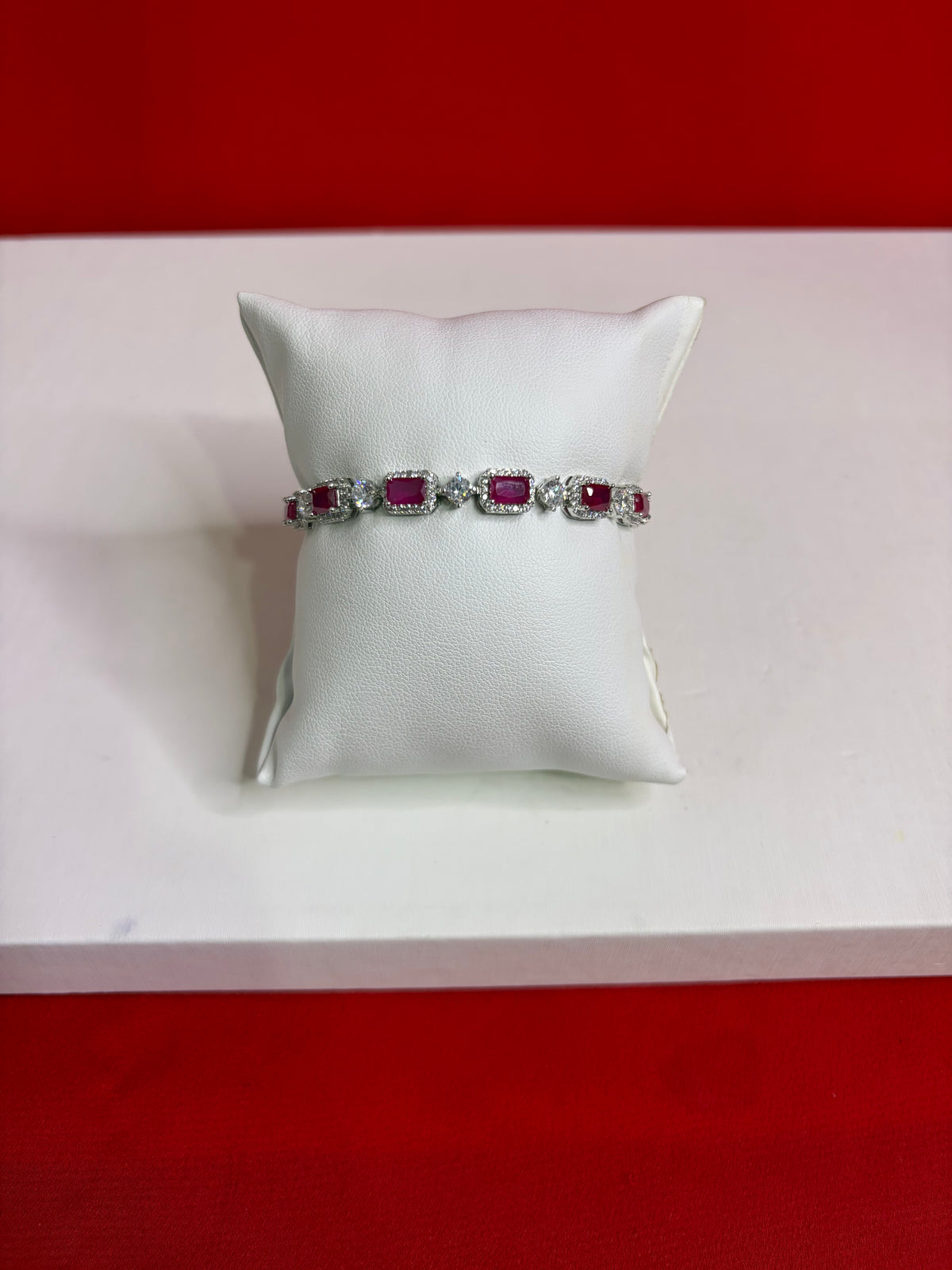 Fancy Pure Silver Bracelet (WB76)