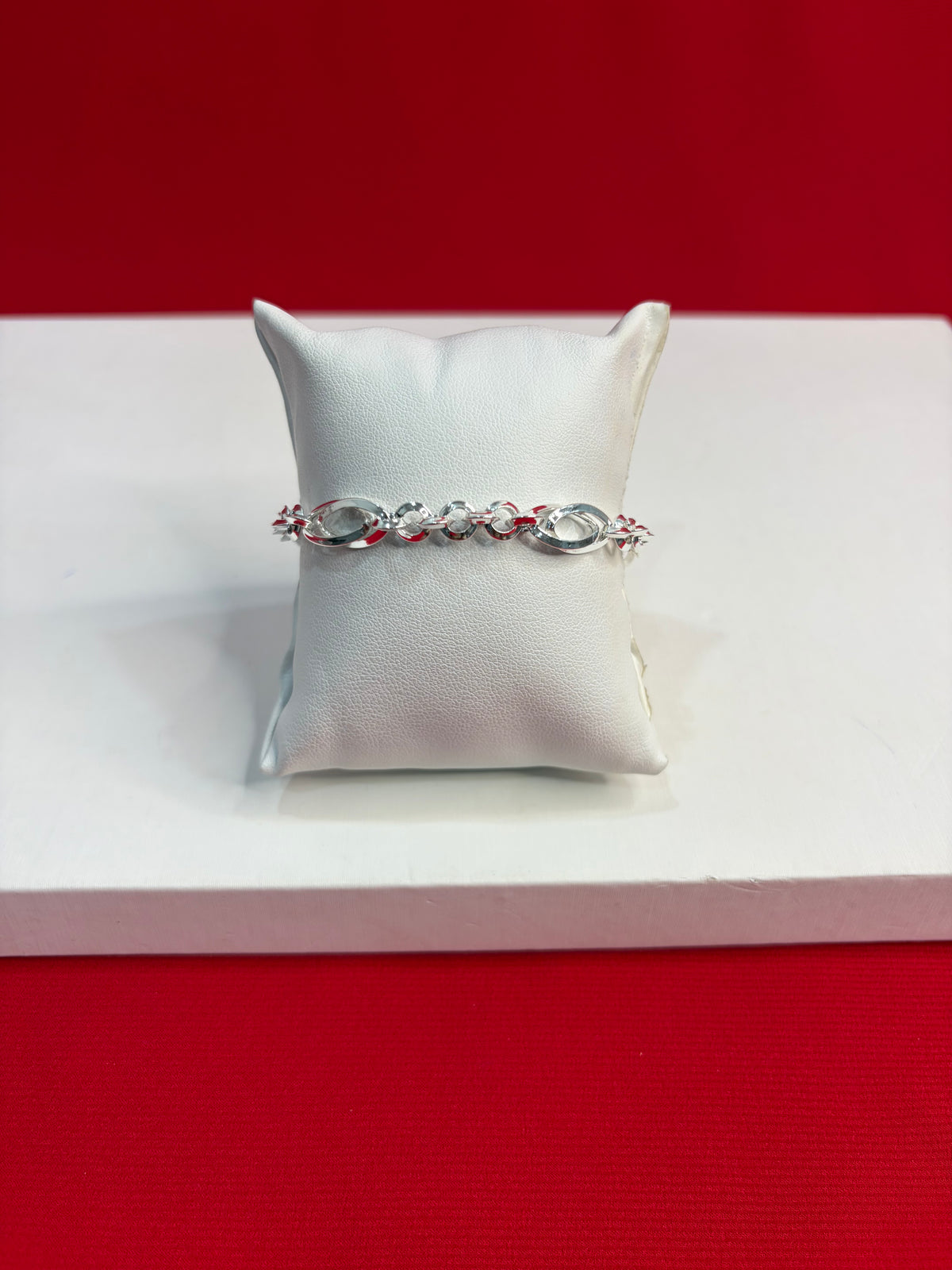 Men Pure Silver Bracelet (MB156)