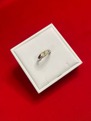 Men Silver Ring (Size 10.5) MR113