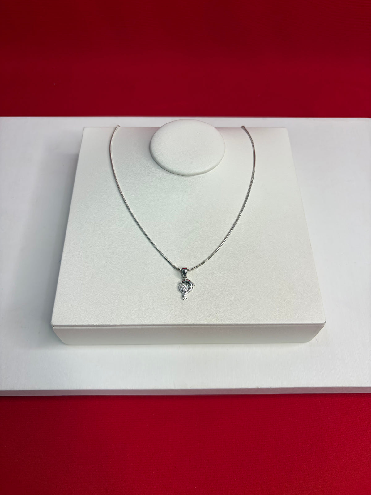 Pure Silver Pendant Necklace (WN203)