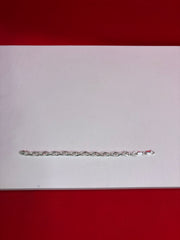 Pure Silver Kids Bracelet (7.0 inch)(KB24)