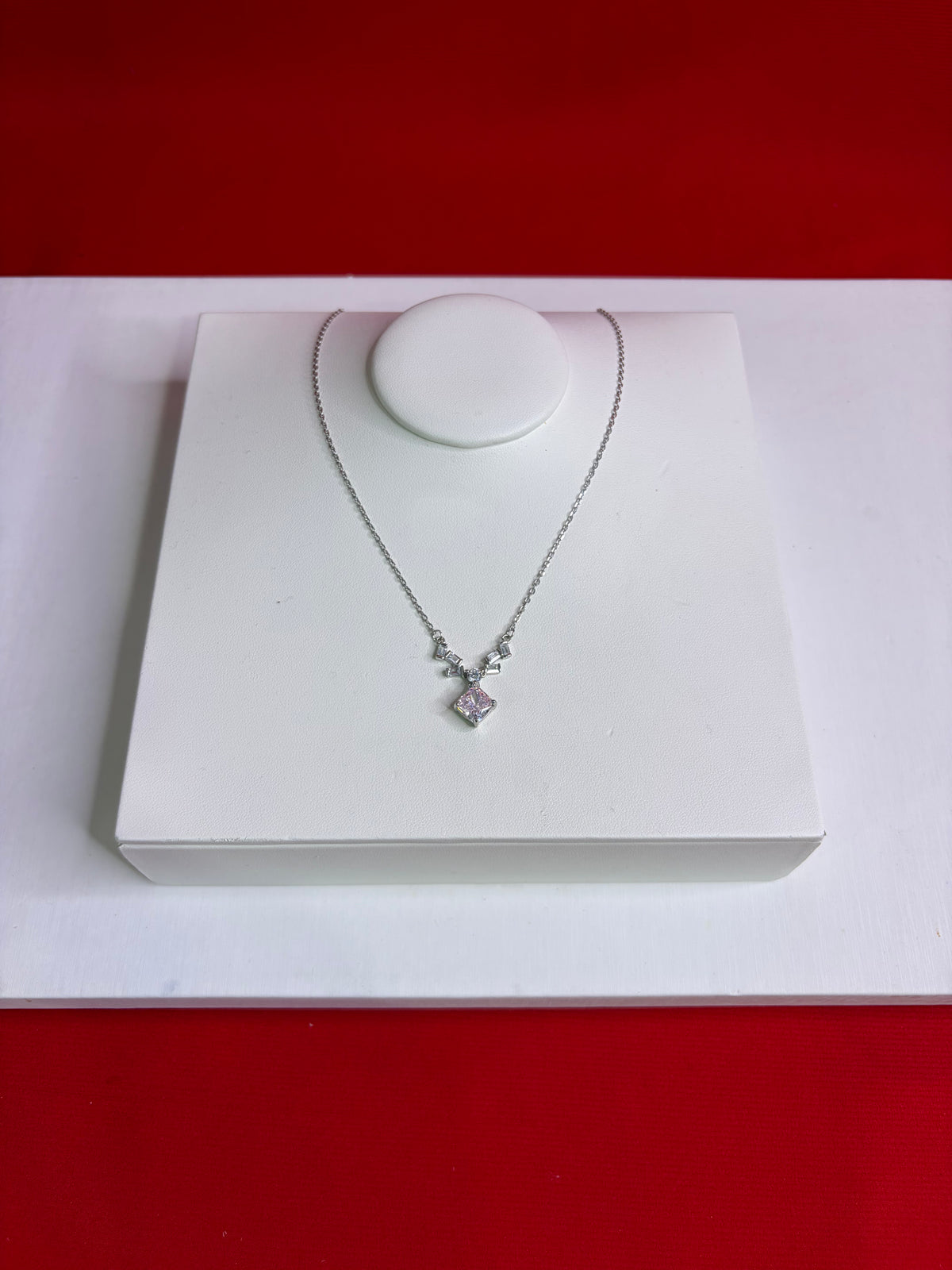 Pure Silver Pendant Necklace (WN182)