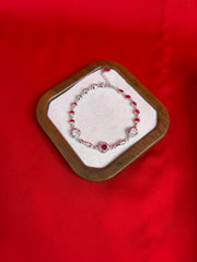 Fancy Pure Silver Bracelet (WB74)