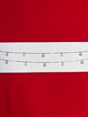 Pure Silver Adjustable Anklets (WA154)
