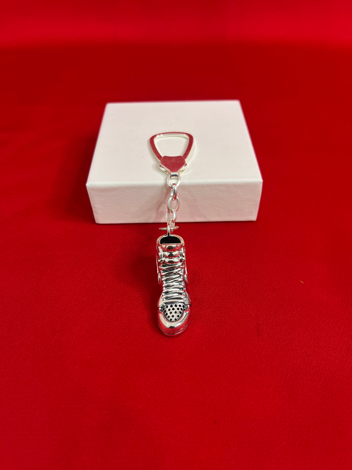 Pure Silver Car Key Chain