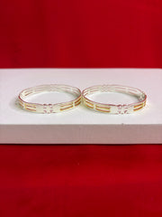 Pure Silver Bangle Pair 2.10 (SB95)