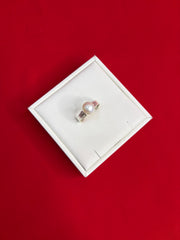 Pure Silver Pearl Ring Size 12 (PR09)