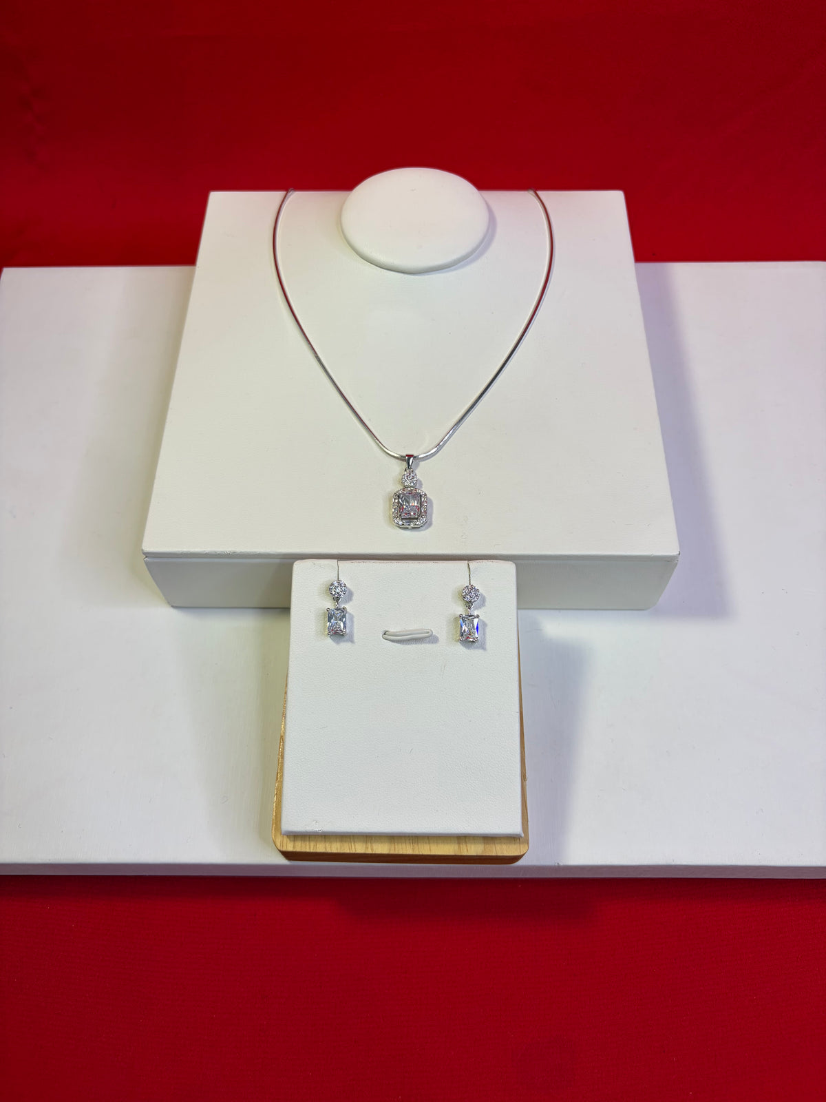 Pure Silver Pendant Set (WN134)