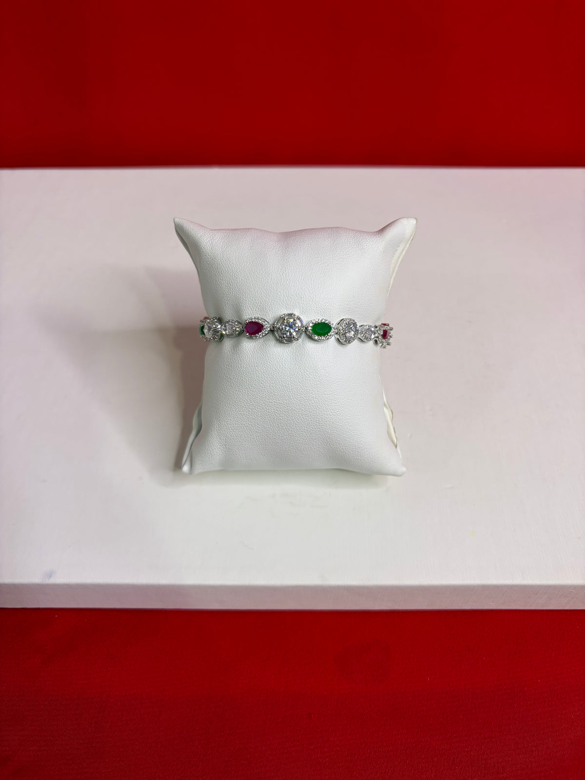 Fancy Pure Silver Bracelet (WB93)