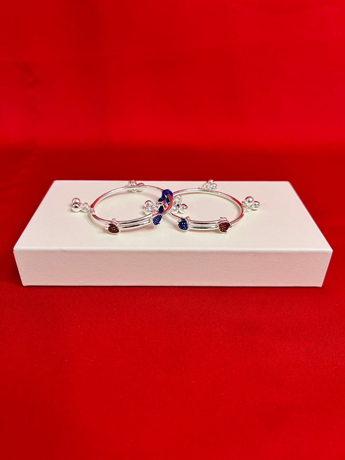 Pure Silver Kids Kangan 1.5