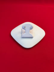 Pure Silver Stud Earrings (SE157)